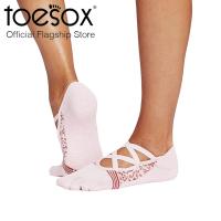 ราคา New Fall 2024 ToeSox Grip Full Toe Elle Tec ถุงเท้ากันลื่นปิดนิ้วเท้า รุ่น Elle Tec (22313134542)