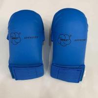 ราคา ถุงมือคาราเต้ สนับแขน WKF approved แดง นำ้เงิน นวมคาราเต้ KARATE Hand gloves ชุดคาราเต้ (21416429216)