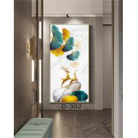 ราคา ภาพวาดกรอบรูปขนาดใหญ่กรอบรูปช้าง ปลา ภาพประกอบมีหลายขนาดและลวดลายให้เลือก (21713415594)