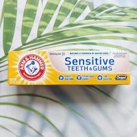 ราคา 80 OFF ราคา Sale โปรดอ่านรายละเอียดสินค้า EXP 09 2024 ยาสีฟัน ฟลูออไรด์ Sensitive Teeth Gums Toothpaste Refreshing Mint 127g Arm Hammer (22607784273)