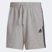 ราคา adidas ไลฟ์สไตล์ กางเกงขาสั้น AEROREADY Essentials 3 Stripes ผู้ชาย สีเทา GK9990 (22434875103)