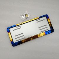 ราคา MonQiQi กรอบป้ายทะเบียน สแตนเลสแท้ 2 ชิ้น หน้า หลัง กรอบป้ายทะเบียนรถยนต์ แบบสเตนเลส โลโก้ ไม่เป็นสนิมแข็งแรง License plate frame กรอบป้าย กรอบทะเบียนร for TOYOTA ISUZU HONDA (21994020747)