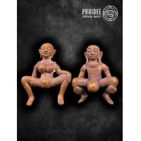 ราคา A261 พ่องั้งท้าวสามสักโคนตอกหลักหลี่ แม่เป๋อนางแก้วheeหลวง บูชาคู่ อาจารย์มหา เวียงเหล็ก (22555514828)
