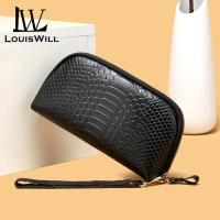 ราคา กระเป๋าถือแฟชั่นหลุยส์กระเป๋าทรงยาวกระเป๋าสตางค์หนังแท้เรียบง่ายลายตะแกรงประดับเพชรกระเป๋าใส่เหรียญกระเป๋าใส่เงินจุได้เยอะเงินสดแบบอเนกประสงค์กระเป๋าถือกระเป๋าเงินใส่บัตรกระเป๋าสตางค์แบบบางมีซิปกระเป๋