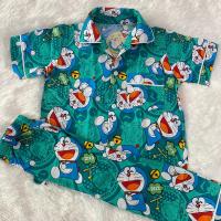 ราคา Doraemon ชุดนอนเด็ก ลายโดราเอม่อน ลายการ์ตูน โดเรม่อน ลิขสิทธิ์แท้ ผ้าคอตตอน ไม่ยืด ใส่สบาย สำหรับเด็ก 2 12 ปี แขนสั้น ขายาว แขนยาว ขายาว (10027468491)