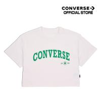 ราคา CONVERSE เสื้อ TEE CONVERSE RETRO CHUCK CROPPED TEE CREAM 10027151 A03 1427151BF U4CMXX (21733850193)