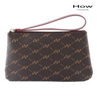 ราคา How กระเป๋าคล้องมือขนาดใหญ่ สายสีแดง (22825476954)
