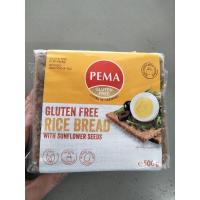 ราคา Pema Gluten Free Rice Bread 500g ขนมปังผสมเมล็ดทานตะวัน 500 กรัม (18473094566)