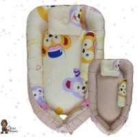 ราคา ที่นอนเด็ก รุ่น อุ่นใจ ผูกกันตก หมอน หมอนข้าง ที่นอนกันตก รังนก ผ้าคอตตอน ที่นอนเด็ก dinodinoo (10753203342)