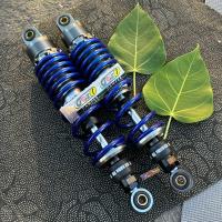 ราคา โช๊คหลังโชบิ CHOBI สติ๊กเกอร์GAZI เวฟ WAVE ดรีม 300 320MM ปรับสปริงได้ สปริงใหญ่ โช๊คหลังเวฟ โช๊คโชบิ (22507091682)