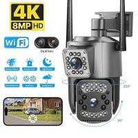 ราคา กล้องวงจรปิดXaoni ใช้แอป v380 กล้องวงจรปิด 2 เลนส์ คมชัด 4 ล้าน รองรับ WiFi SC03 กล้องวงจรปิดนอกบ้าน กันฝน กันแดด (22576872996)