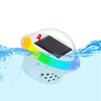ราคา Pool Chlorine Floater Chlorine Tablet Floater with Colorful Solar Lights Floating Chlorine Dispenser for Spa Pool (22251944384)