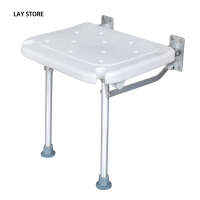 ราคา OUDAIXIU เก้าอี้ฝักบัวอาบน้ำติดผนังพับได้ส่งเร็วเหมาะสำหรับผู้สูงอายุสามารถถอดรูระบายกันลื่นได้ (22675916010)