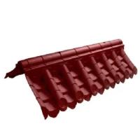 ราคา กระเบื้องติดผนังกระเบื้องเรซินโบราณผนังสองด้านลายหัวม้าติดกำแพงกระเบื้องด้านบนตะขอติดผนังลานชุดคิทเครื่องยกพลาสติกชายคา (21631422640)