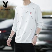 ราคา แบรนด์PLAYBOYผู้ชายแขนยาวแขนยาวสเว็ตเตอร์แขนยาวสไตล์จีนเสื้อยืด (16327232863)