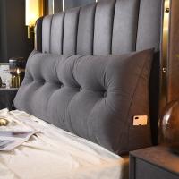 ราคา หมอนอิงหัวเตียงหมอนพิงหลังขนาดใหญ่ป้องกันเอวสำหรับห้องนอนหมอนพิงบนเตียงคู่เบาะพิงหลังสำหรับคนเดียวหมอนพิงสีล้วนหุ้มโซฟาแบบนิ่ม (19844144014)