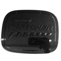 ราคา FORTUNER ครอบฝาปิดถังน้ำมันคาร์บอนดำ กันรอยฝาถังน้ำมันคาร์บอนดำ Fuel Tank Cover สำหรับรถโตโยต้าฟอร์จูนเนอร์ 2015 2019 Toyota All new Fortuner RI (665180493)