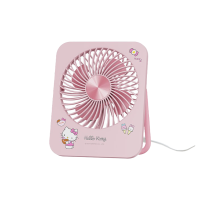 ราคา มีสาย ไร้สาย 100 Sanrio Hello Kitty ซานริโอ เฮลโล คิตตี้แท้ ไร้เสียงรบกวน พัดลมตั้งโต๊ะ ด้วยพลังลมแรงสูง Kuromi Cinnamoroll Pochacco K38 (21729767370)