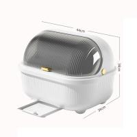 ราคา YONUO ที่คว่ำจาน ที่คว่ำจานทรงโค้งมน มีฝาปิด กันฝุ่นละออง กันแมลง พลาสติก ที่คว่ำจานมีฝาปิด (19417317645)