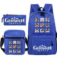 ราคา Genshin Impact Hu Tao กระเป๋าสะพายหลัง กระนักเรียน าสะพายไหล่ กระเป๋าดินสอ สามชิ้น (21020573756)