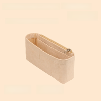 ราคา Chanel 19bag Inner Bag Medium Small Bag Organizer Insert Pouch ซับใน Support Family Storage Cosmetic Bag Pure Color Cubic Shape (20945817569)