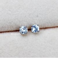 ราคา จี้ ต่างหูพลอยเพทายขาว ตัวเรือนเงินแท้ 925 รับประกันพลอยแท้ตรวจสอบได้ จิวเวลรี่จากจันทบุรี (20569911412)