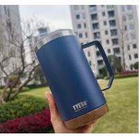 ราคา แก้วกาแฟ TYESOS แก้วมีหูจับ แก้วน้ำเก็บอุณหภูมิร้อน เย็น ขนาด400ml แก้วยกดื่มมีฝาปิดแบบสไลด์ แก้วมัค น่ารัก หูจับ ฝาปิด เก็บร้อน เย็น พกพา (18732567542)