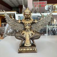 ราคา พญาครุฑมวลสารแร่เหล็กน้ำพี้ ฐาน 5 นิ้ว ปีกกว้าง 14 นิ้ว ความสูง 12 นิ้ว (22373105259)