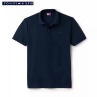 ราคา เสื้อโปโลผู้ชาย TOMMY แขนสั้น คอปก เสื้อยืดผ้าฝ้ายคุณภาพสูง สวมใส่สบาย ออกแบบอย่างดี ผ้าคอตตอน 100 รับประกัน (22128704774)