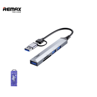 ราคา Remax Hub 5 in 1 Type C USB RU U7 ฮับ ยูเอสบี port คอมพิวเตอร์ (22038402479)