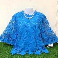 ราคา เสื้อลูกไม้แขนกระดิ่ง สาวอวบ ใส่ออกงานจ้า (21473095484)