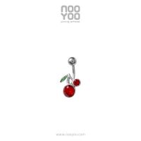 ราคา NooYoo จิวสะดือสำหรับผิวแพ้ง่าย Cherry (4601140156)
