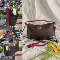 ราคา มาใหม่ กระเป๋าสะพาย COACH ทรงเลวิท กระเป๋าผู้หญิงแฟชั่น สวย ขนาด 12 รหัส886 (22452920018)