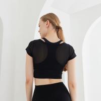 ราคา Penny Activewear สปอร์ตบราแขนสั้น ซีทรู บราออกกำลังกาย สปอร์ตบราผู้หญิง รองรับ High Impact สปอร์ตบราวิ่ง แห้งไว กระชับ มีฟองน้ำ รุ่น Arch Bra Top (16983587597)