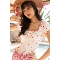 ราคา Vanilla sky Cherry Blossom swimsuit (21944894594)