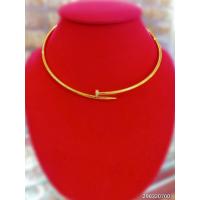 ราคา สร้อยคอลายตะปูสีทอง (21898872682)