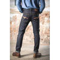 ราคา Lvis club กางเกงยีนส์ชาย ขากระบอกเล็กกึ่งเดฟผ้ายืด กระดุม ปักทอง ผ้าดิบล้างน้ำ ไซค์ 28 42 (7170514512)