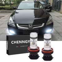 ราคา New หลอดไฟตัดหมอก LED H11 6000K สีขาว สําหรับ HONDA ACCORD SDA 2003 2004 2005 2006 2007 2 ชิ้น (20197014600)