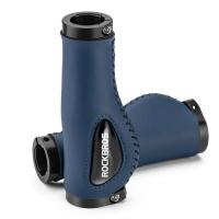 ราคา ROCKBROS Bicycle Handlebar Aluminium Alloy Silica Gel Leather Shockproof Bike Grips MTB Road Cycling Grip (13826899570)