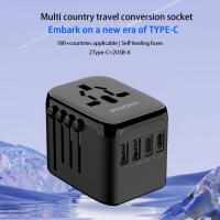 ราคา Universal International Power Travel Plug Adapter 5 In 1 European Travel Plug Adapter 3 5A 2xusb A And 2xusb C Wall Charger And Global Ac Socket (22520184231)