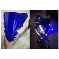ราคา REALZION YZF R15กระจกหน้ารถสำหรับ YAMAHA YZF R15 2014 2015 2016กระบังหน้ารถจักรยานยนต์กระจกบังลมอุปกรณ์เสริมที่เบนทางลม Yzf r15 (5213780685)
