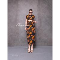 ราคา Mirrorsister 40730 2 เดรสลายดอก ดีไซน์เก๋ ช่วงบนเป็นคอกลมแขนกุดล้ำ เว้าเอวด้านหน้า ช่วงล่างเป็นกระโปรงทรงสอบผ่าหลัง (22447586219)