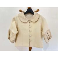 ราคา เสื้อผ้าฝ้ายคอบัวแขนบอลลูน (22152788624)