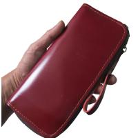 ราคา Thai Complex Thai Genuine Long Wallet Arround Zipped กระเป๋าหนังวัวแท้เป็นกระเป๋าทรงยาวมีซิปรอบ ใบเดียวเอาอยู่ สีน้ำตาลแดง maxam design (1975614791)