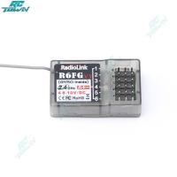 ราคา 100 ของแท้ Radiolink R6FG R6F V3 2 4GHz 6 CH FHSS ตัวรับสัญญาณแรงดันไฟฟ้าสูง Gyro แบบบูรณาการสำหรับ RC4GS RC3S RC4G T8FB RC6GS เครื่องส่งสัญญาณ RC รถเรือ (16145919143)