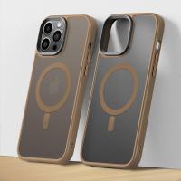 ราคา Sanptoch เคสโทรศัพท์แม่เหล็กหรูหราสำหรับ iPhone 12 13 14 15 16 Pro Max รองรับ MagSafe และโปร่งแสงเคลือบด้านหลังพร้อมขอบซิลิโคนอ่อนนุ่มสำหรับ iPhone 16 Plus ระดับทหารเคสกันกระแทกกันกระแทก (22777813073)