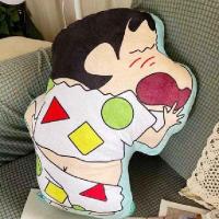 ราคา หมอนกอดลายชินจังจอมแก่นลายการ์ตูนผ้าห่มแบบสองในหนึ่งหมอนพิงในรถยนต์ผ้าห่มขนสัตว์สำหรับนอนกลางวันในสำนักงานของขวัญผ้าห่ม (21660769861)
