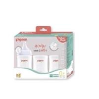 ราคา พีเจ้น คอกว้าง ขวดนม ขวดขาว 5oz 8oz SofTouch Pigeon (13092640872)