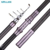 ราคา Telescopic Fishing Rod Hard Ton Portable Spinning Rod Carbon Fiber Hand Rod Fishing Pole 6 9 14 8ft For Outdoor Freshwater Saltwater Fishing (21668887462)