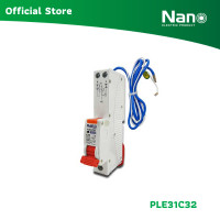 ราคา NANO เซอร์กิตเบรกเกอร์กันดูด NANO PLUS 1P N 6kA 1 ชิ้น กล่อง รุ่น PLE31C (2353956648)